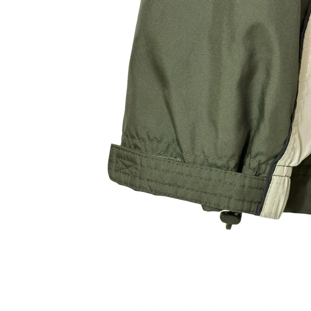 Nike72‎ Windbreaker Jacket Mens L Olive Green/Tan Full Zip Vintage